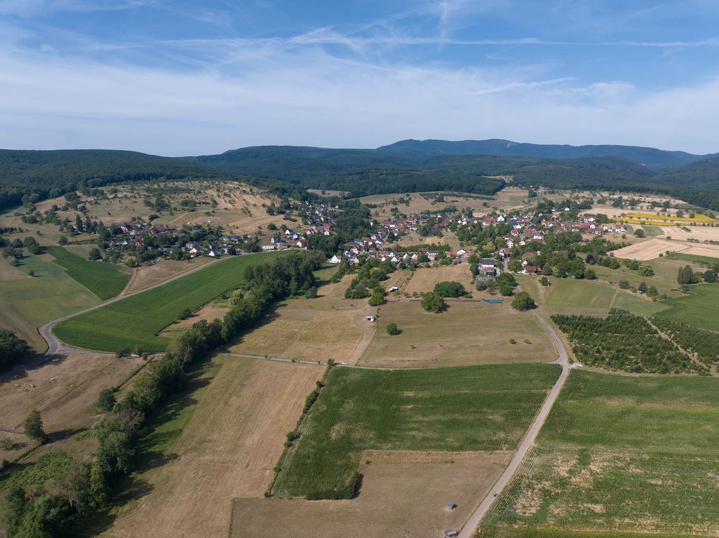 Cosswiller, village au pied des Vosges